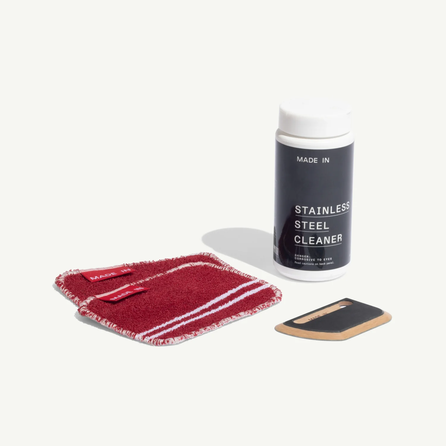Stainless Steel Cleaning Set