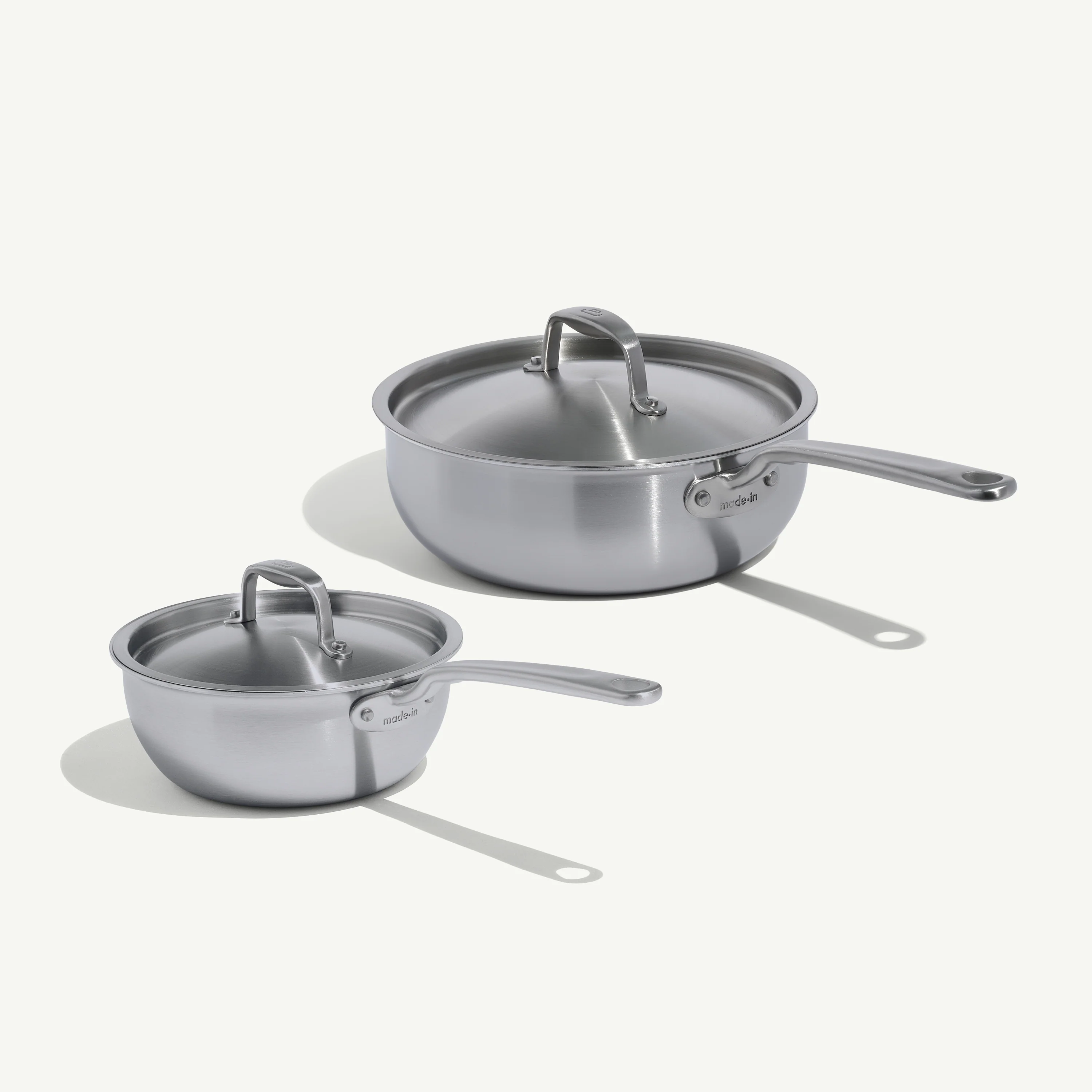 Stainless Saucier Set