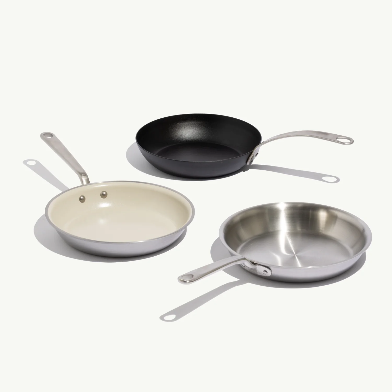 Multi-Material Frying Pan Set